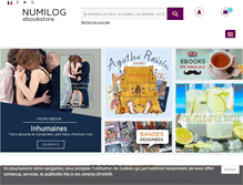 Tablet Screenshot of numilog.com